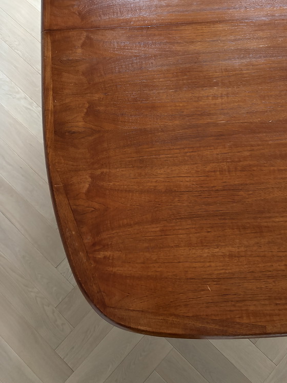 Image 1 of Tavolo da pranzo allungabile danese anni '70 - Teak massello, design senza tempo