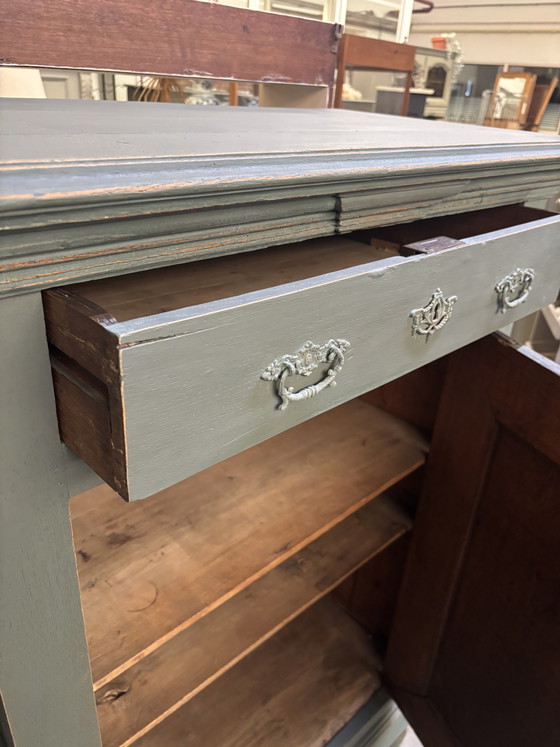 Image 1 of Antiek Brocante meidenkast / eendeurskast / kast 