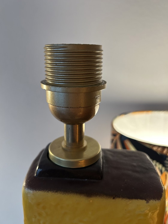 Image 1 of Space-saving sideboard lamp upcycled from a vintage vase