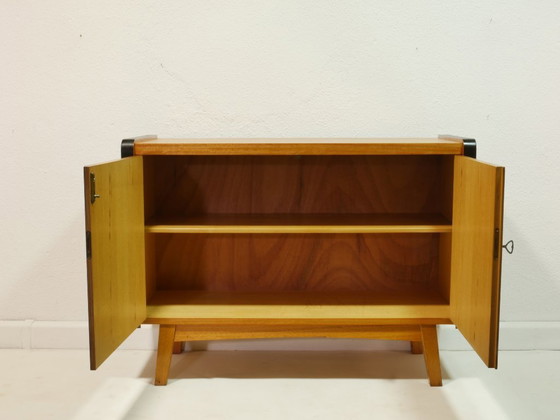 Image 1 of Vintage dressoir uit de jaren 60, 180 cm, Mid Century, laag dressoir, ladekast, Duitsland