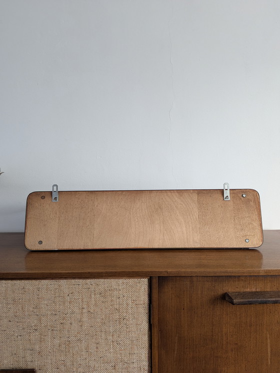 Image 1 of Vintage kapstok uit de jaren 60, in de stijl van een Amerikaanse diner, voor aan de muur.