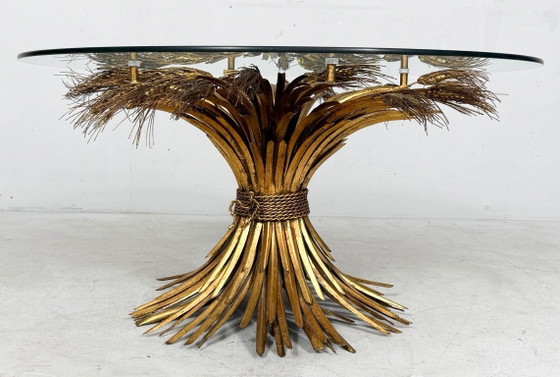 Image 1 of Coco Chanel tafel van Hans Kögl, Hollywood Regency, salontafel/bijzettafel, jaren 70