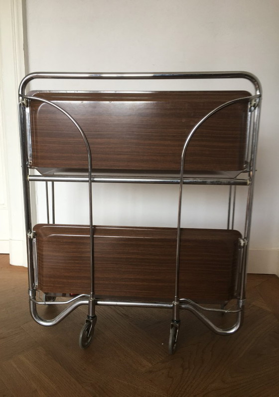 Image 1 of Chariot de service vintage Bremshey & Co 