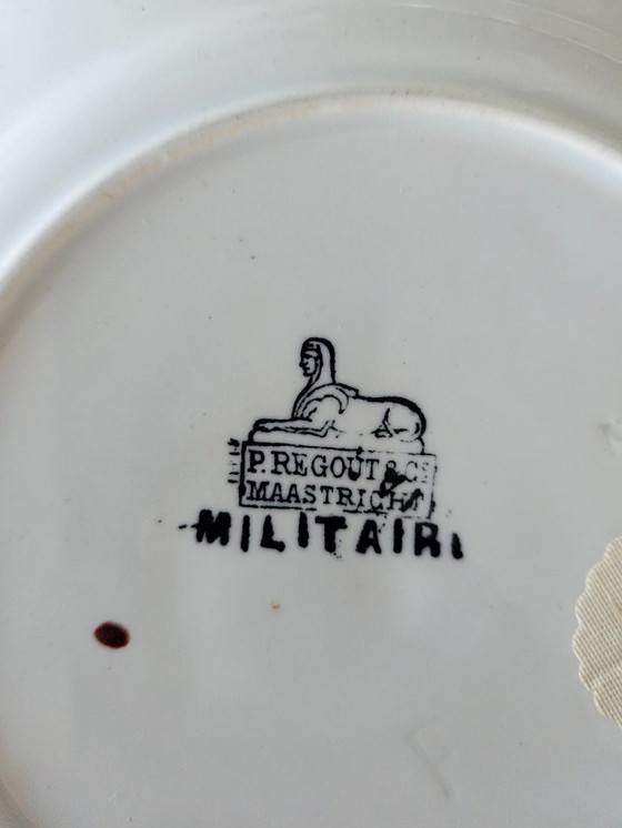 Image 1 of 6 Petrus Regout Maastricht „Militär“-Schilder