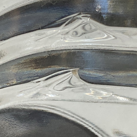 Image 1 of Grand vase en verre vintage 70’S travail italien 