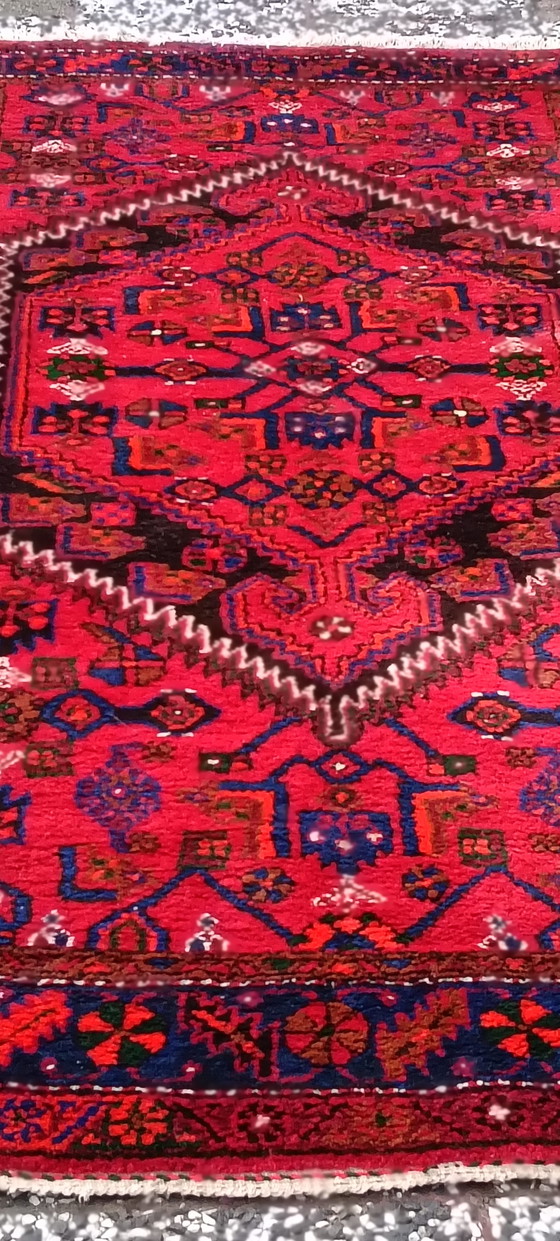 Image 1 of Hand-knotted vintage Persian rug 223x132cm