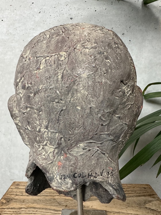 Image 1 of Escultura de terracota - cabeza