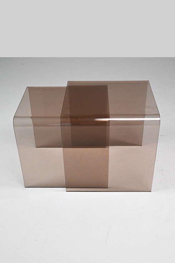 Image 1 of Set of plexiglass tables