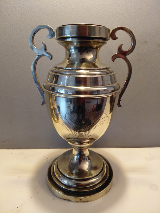 Anfora / Vaso Antico in Ottone – Vasi, Brass (photo 4 of 6)