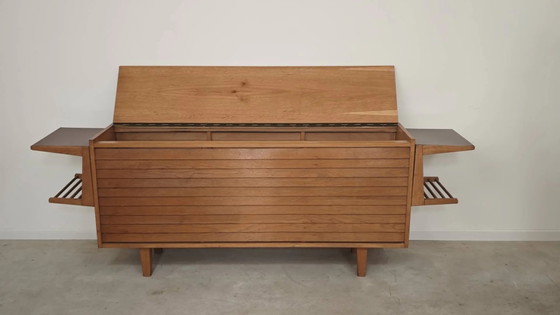 Storage chest for blankets or toys bar by Dyha Czech Republic 60, Storage cabinet, Wood, Mid Century Modern (photo 15 of 40)