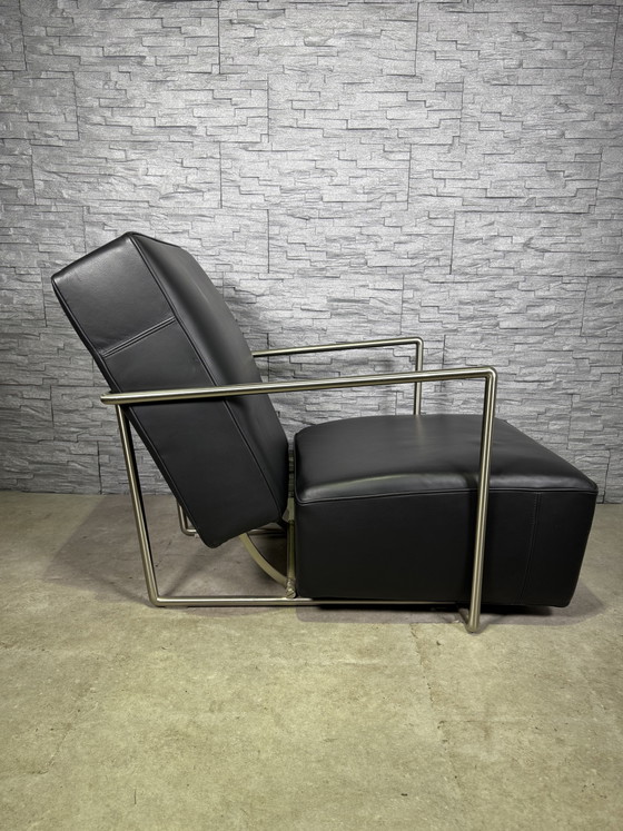 Flexform A.B.C. Sillón Antonio Citterio – Sillones, Leather, Metal, Modern (photo 3 of 13)