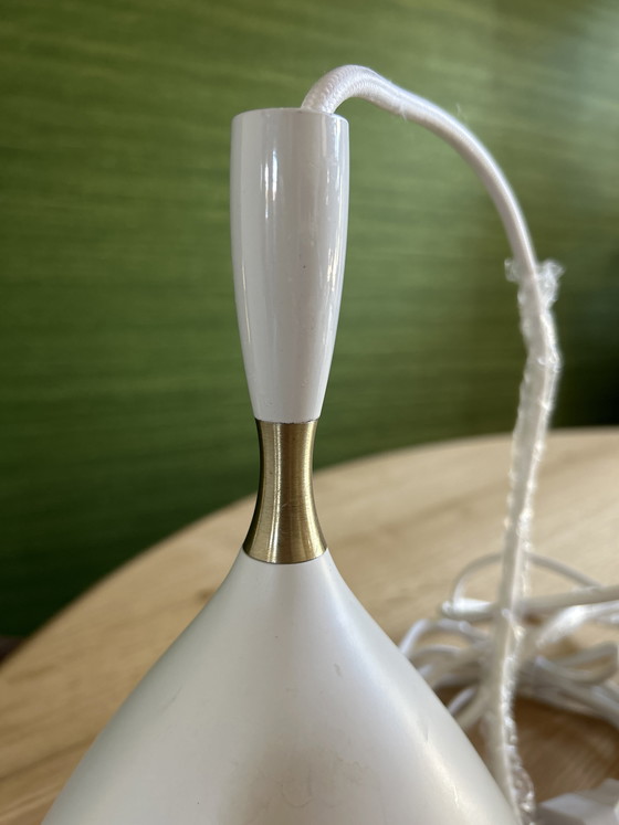 Image 1 of Northern Dokka Design Pendant Lamp – White & Brass