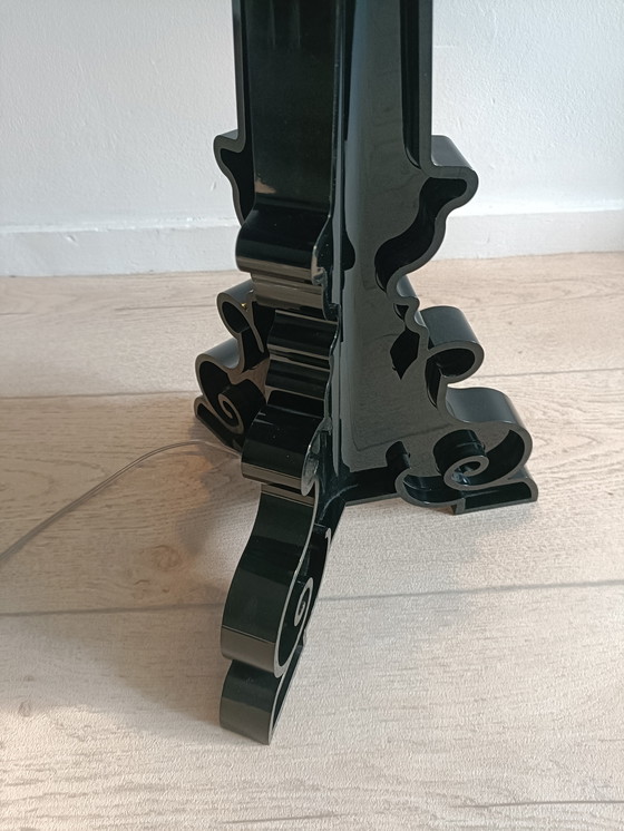 Image 1 of Kartell bourgie tafellamp glanzend zwart, Ferruccio Laviani.