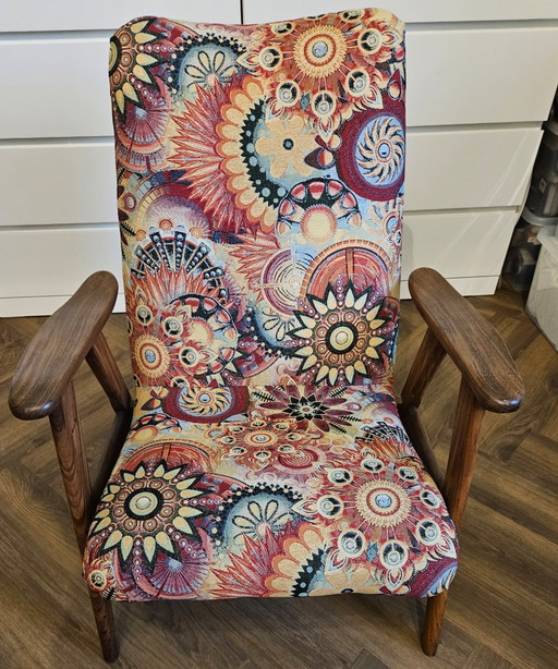Vintage Louis van Teeffelen designer armchair