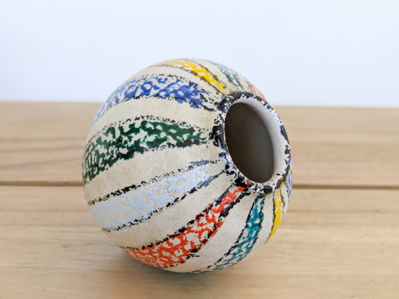 Mini Scheurich Ceramic Vase, Midcentury West German Pottery – Scheurich W-Germany (photo 5 of 11)