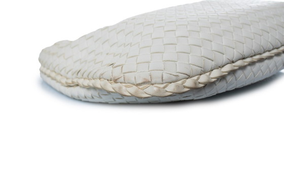 Bottega Veneta, Bolso Hobo Intrecciato en Blanco – Bolsos de hombro, Lambskin (photo 16 of 17)
