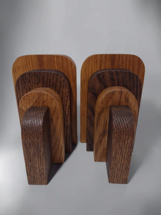 FERMALIBRI - ART DÉCO / SCUOLA DI AMSTERDAM – ArtDecoOnline, Oggetti decorativi, Legno (photo 3 of 5)