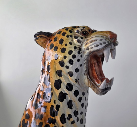 Image 1 of Vintage Keramieken Luipaard