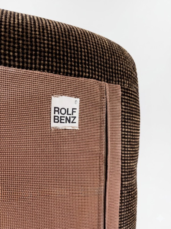 Image 1 of Vintage Rolf Benz velvet sofa from the 60s/70s