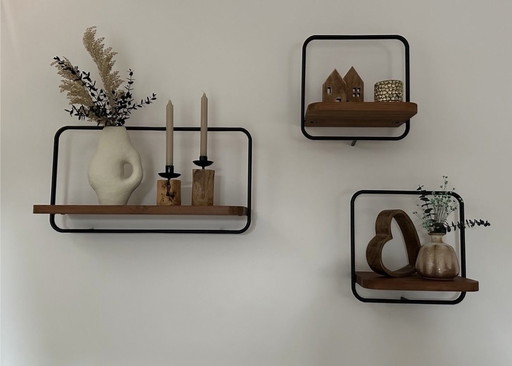 Shelfmate wall shelves, set of 3