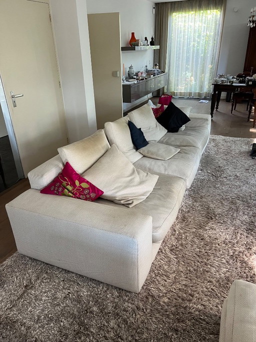 Minotti Hamilton sofa and chaise longue