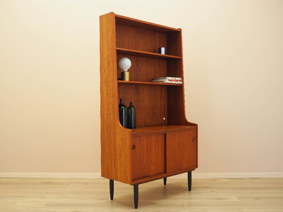 Image 1 of Bibliothèque en teck, design danois, années 1970, designer : Johannes Sorth