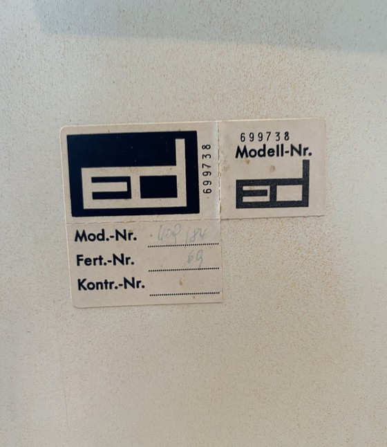 Image 1 of Perchero de pared naranja de los años 70 de ED Design