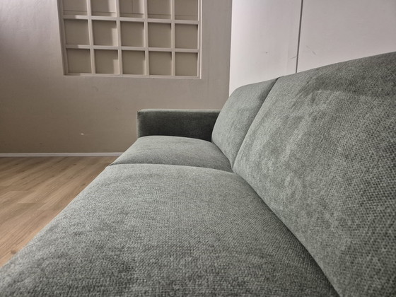 Image 1 of Montel Caesar - Corner sofa - NEW - Green - Gray - Fabric