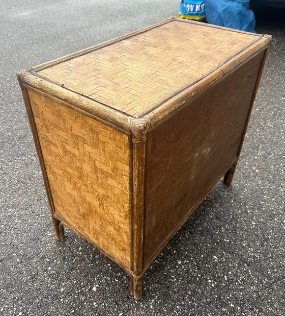 Image 1 of Rattan Chest Of Drawers