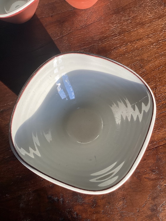 Vintage Ravelli Terra Cotta Peanut Set – Tableware, Ceramic (photo 2 of 5)