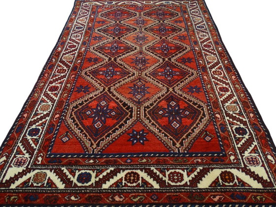 Image 1 of Halb-antiker Afshar – 265 x 165 cm – handgeknüpfter Perserteppich