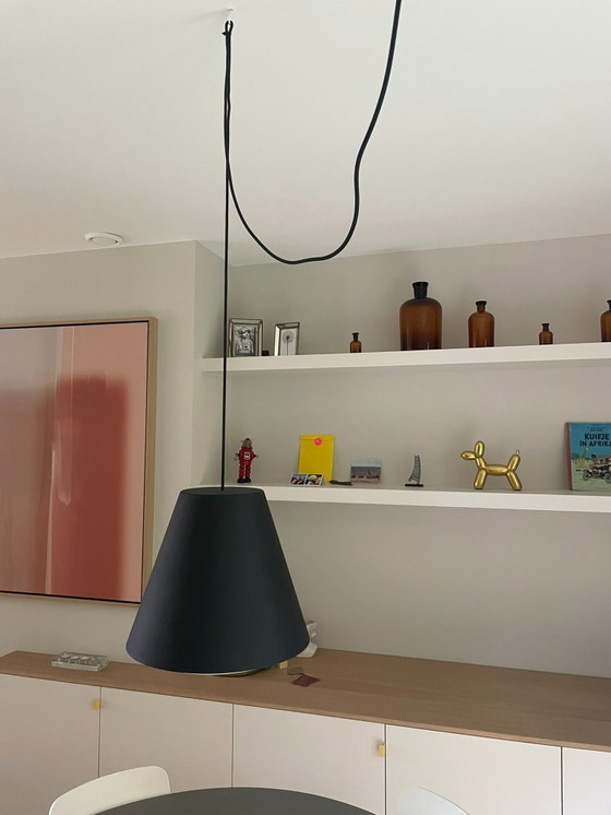 Image 1 of HAY Sinker Pendant L Lampada a sospensione nera