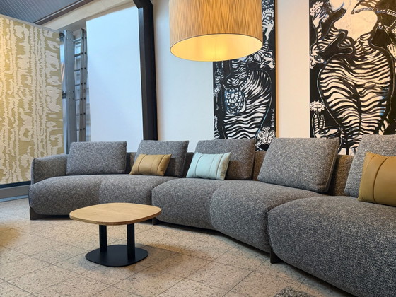 Leolux Naila corner lounge sofa NEW – 3-5 seaters, Wood, Textile (photo 9 of 9)
