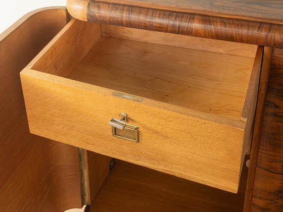 1920s Art Deco Sideboard – Wood, Brass (photo 7 of 12)