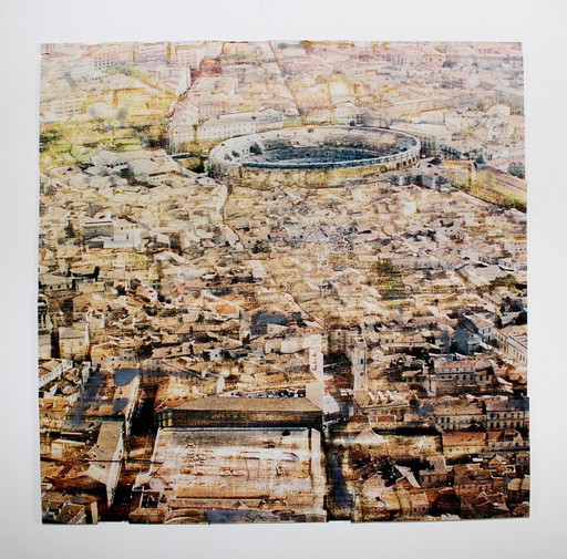 Salzmann, Gottfried - Nimes - Deluxe - 3D construction - signed by hand