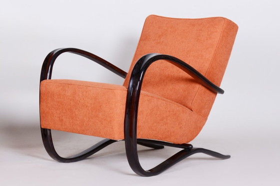 Sillón Art Déco restaurado, de J. Halabala para UP Zavody, haya, República Checa, década de 1930. – Sillones (photo 2 of 9)