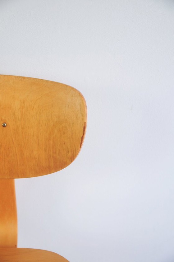 Image 1 of set x4 eettafel stoelen Pastoe SB02