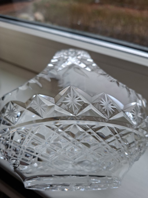 ¡Cesta de cristal de plomo!