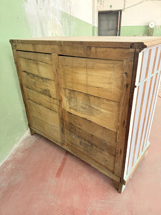 Image 1 of Cassettiera rustica italiana 800 restyle larice 