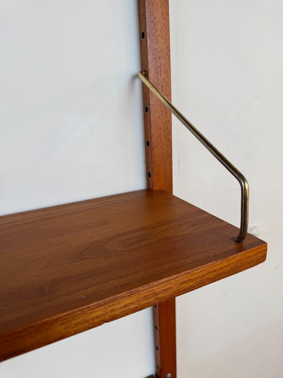 Royal System wandmeubel, Poul Cadovius, Denemarken, jaren 1960 – Wandkast, Wood (photo 5 of 14)