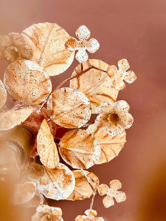 Image 1 of ¡Únicas! Lámparas de pared con flores estilo Art Déco francés