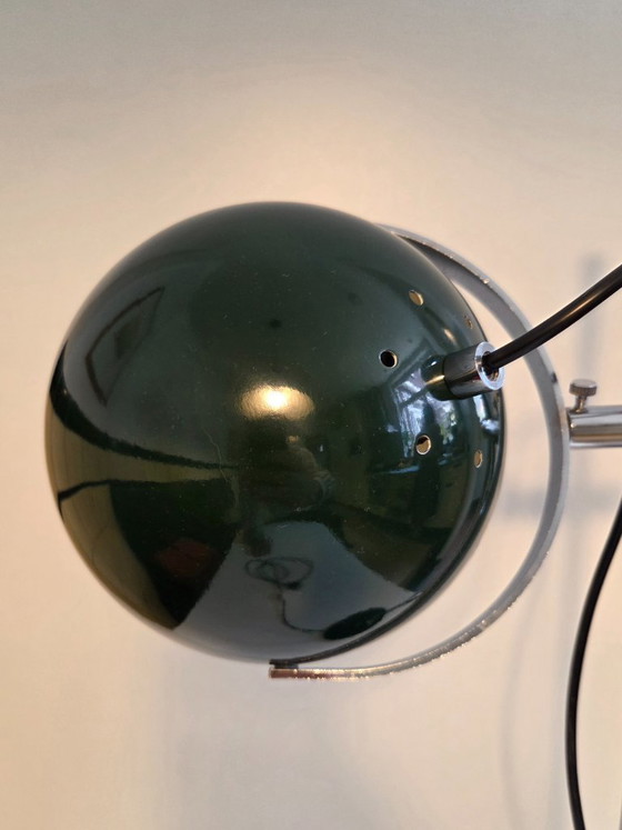 Image 1 of Vintage table lamp - Gepo - 1970s - Green