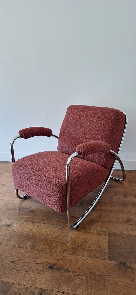 Dyker 20 Sessel – Dutch Seating Company, Metall, Stoff (photo 2 of 5)