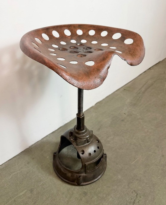 Image 1 of Vintage Industrial Swivel Chair, 1950s