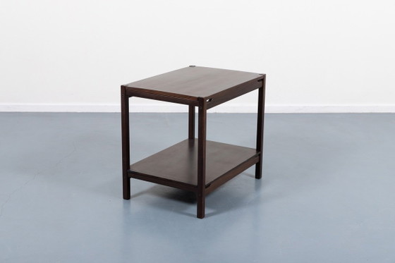 Image 1 of Vintage side table by Hirozi Fukuoh for Gavina, 1980s Italy