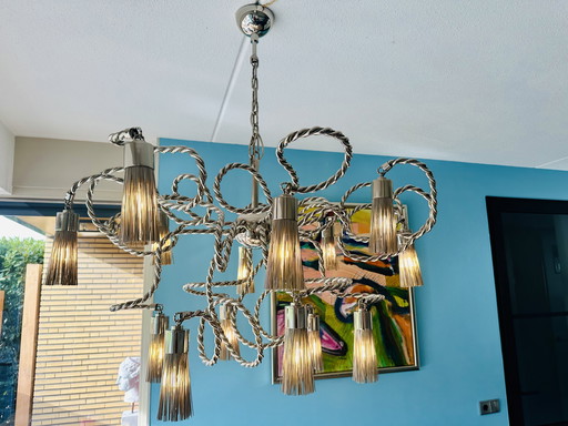 Lampadario rotondo di marca van Egmond Sultans of Swing Dubai