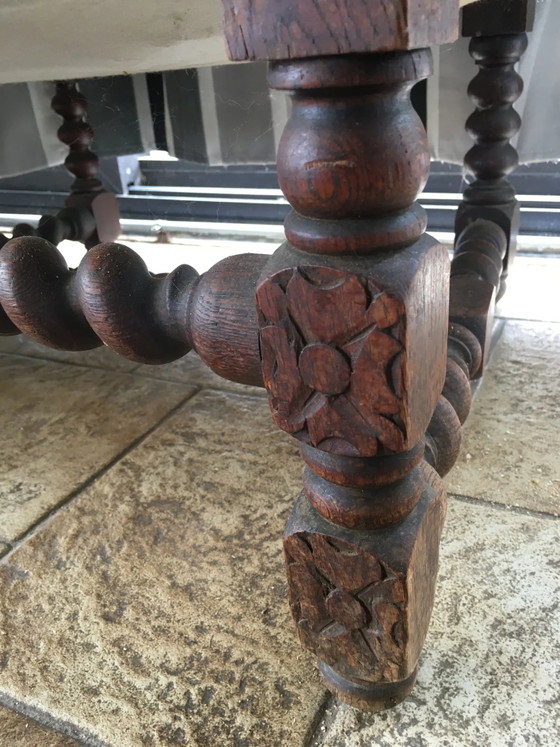 Louis XIII oak sofa – 3-5 seaters (photo 6 of 11)