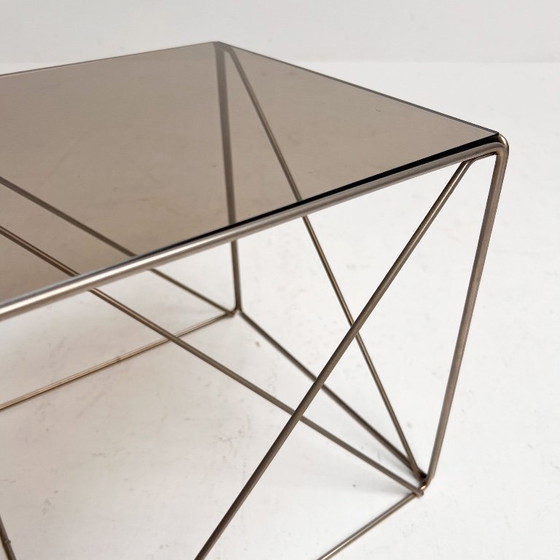 Tavolino laterale geometrico isocele di Max Sauce, anni '60 – Tavolini, Metal (photo 3 of 6)