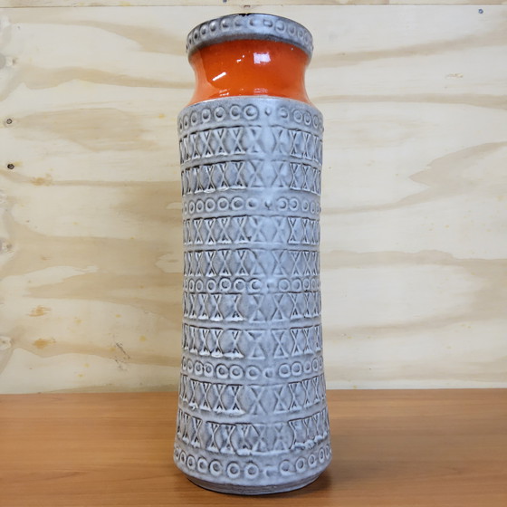 Image 1 of Vintage tall West Germany vase Carstens Tönnieshof (70s) / 1970s large W.Germany vase (Height: 40cm)