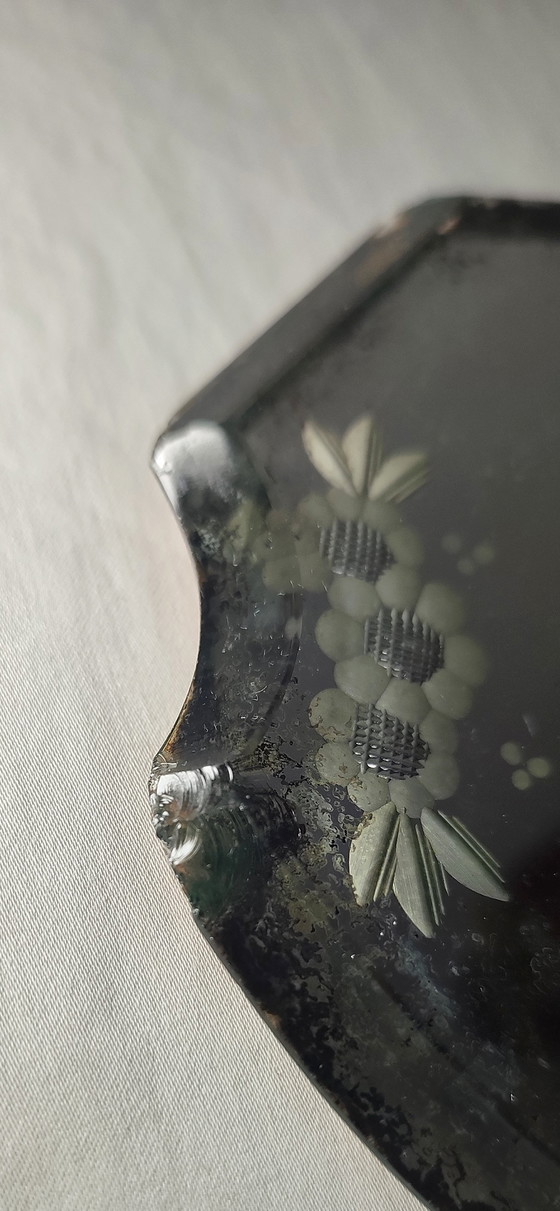 Image 1 of Miroir à main vénitien, Italie, années 1940